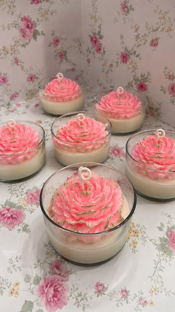 Velas rosas 🌹